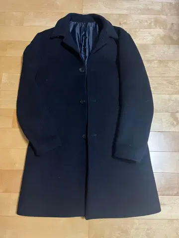 STUDIOUS 네이비 체스터 코트 사이즈 3