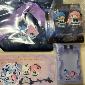 [ 키키라라 ] 산리오 홀리데이 컬렉션 리틀트윈스타 세트