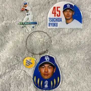 주니치 드래곤즈 드래곤즈 가챠 츠치다 류쿠 아크릴 스탠드 달마