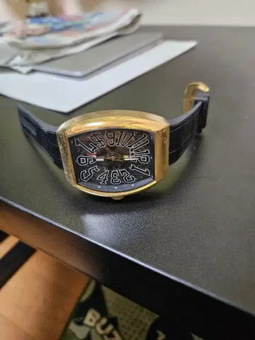 프랭크 미우라 간바루도 뒷면 투명 프랭크 뮬러