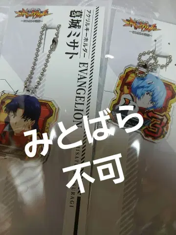 정리0104 에반게리온 아크릴 키링 세트