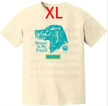 WEEZER 티셔츠 후지록 XL 위저