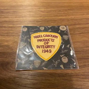 Nigel Cabourn WAPPEN SMALL EMBLEM YELLOW