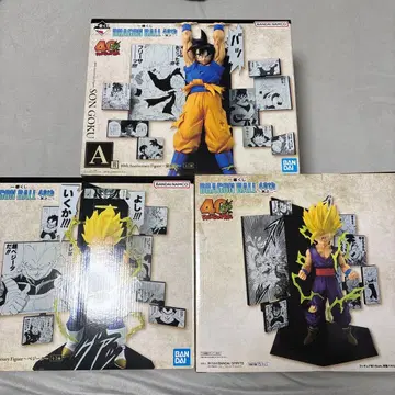 드래곤볼 제일복권 A상 B상 C상 피규어 3체 세트