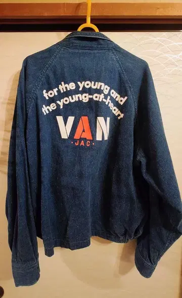 VAN x orslow 스윙탑 M 데님 자켓