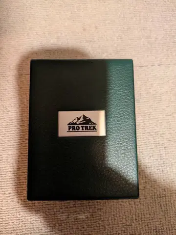 PRO TREK 디지털 손목시계 블랙