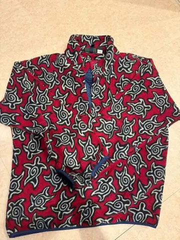 Patagonia 젠 터틀 빨간색 zen turtle 레어 Lsize