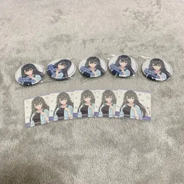 학원 아이돌 마스터 츠키무라 테마리 씰 포함 캔뱃지 세트