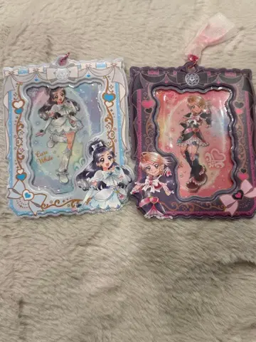 프리큐어 카드 홀더 큐어 블랙 큐어 화이트 세트