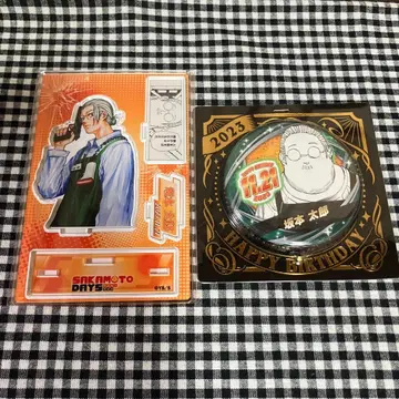 사카모토 데이즈 생일 명장면 디오라마 피규어 캔뱃지 사카모토 타로