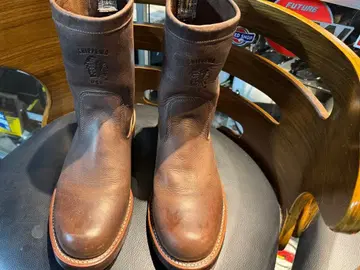 Chippewa 브라운 가죽 부츠
