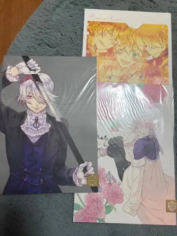 pandora hearts 블레이크 원화 시트 3장 세트
