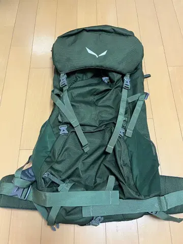 SALEWA 백팩 다크 그린 60L