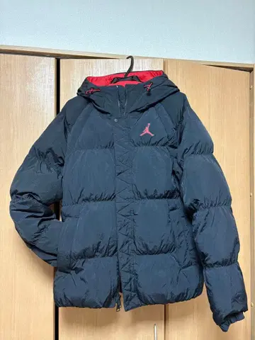 새상품급 조던 다운 자켓 블랙 M