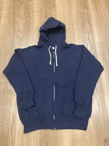 warehouse 웨어하우스 풀 집업 후드티 블랙