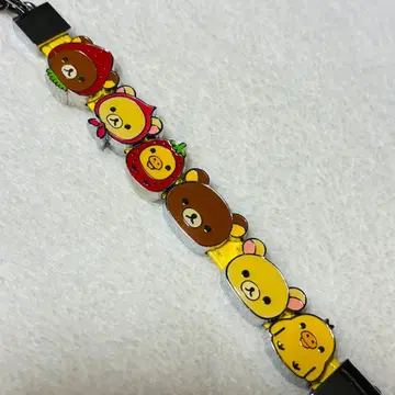 리락쿠마 슬라이드 스트랩 참 부품 레트로