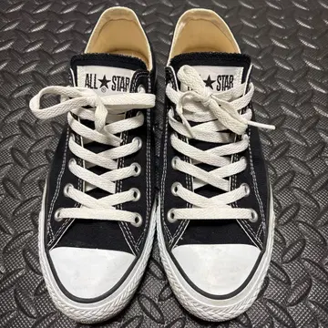 ALL STAR 블랙 로우컷 스니커즈