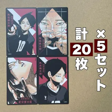 하이큐 보드게임 카드 츠나미 린타로 5세트