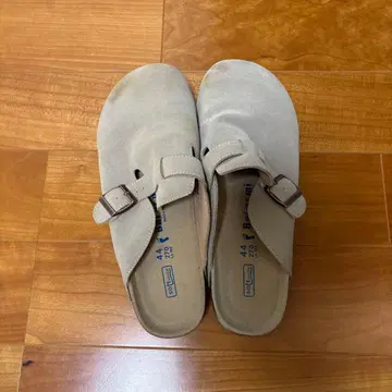 베이지 클로그 샌들 44 사이즈