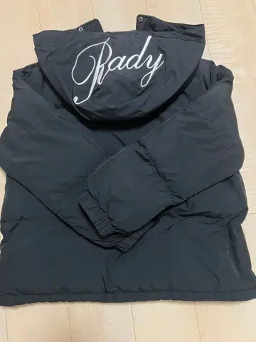 Rady 후드 부착 블랙 자켓 S