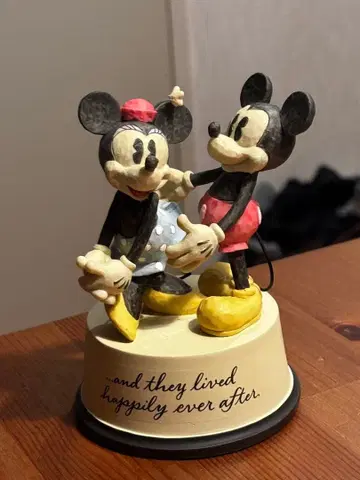 익명 배송 미키마우스 미니 마우스 피규어 홀마크