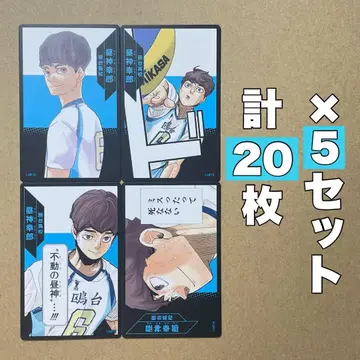 하이큐 보드게임 카드 엔 히루가미 사치로 5세트