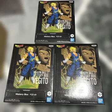 드래곤볼 Z History Box 베지트 3개 세트