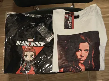 마블 공식 블랙 위도우 T셔츠 HOT TOYS XL M