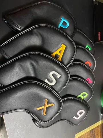 WAAC 아이언용 헤드커버 세트