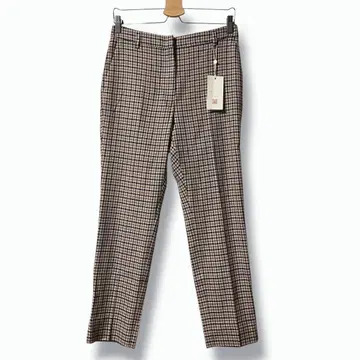 미사용품 이탈리아제 INCOTEX 울 팬츠 건클럽 체크 40