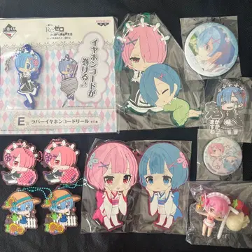 Re: 제로부터 시작하는 이세계 생활 리제로 렘 라무 굿즈 묶음 판매