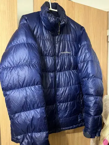 몽벨 mont-bell 알파인 다운 자켓 잉크 블루 XL 사이즈