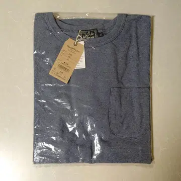 업사이클 인디고 T셔츠 스튜디오 다치산 XL