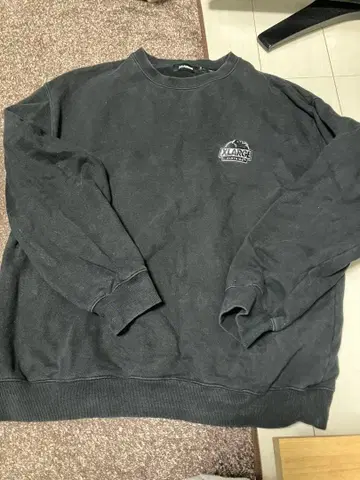 XLARGE 블랙 맨투맨 XL 사이즈