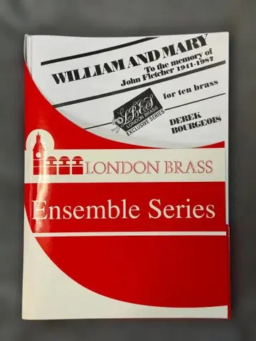 악보 William and Mary 금관 10중주 윌리엄과 메리 모음곡