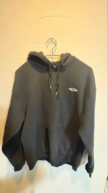 CHALLENGER 블랙 후드 부착 후드티 M