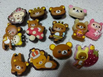 리락쿠마 지비츠 참 crocs 묶음 판매 산리오