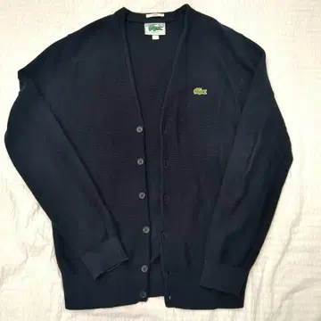 라코스테 코튼 니트 가디건