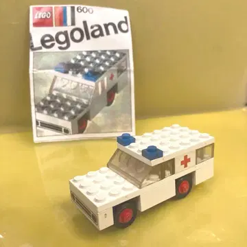 LEGO 600 구급차 1970년