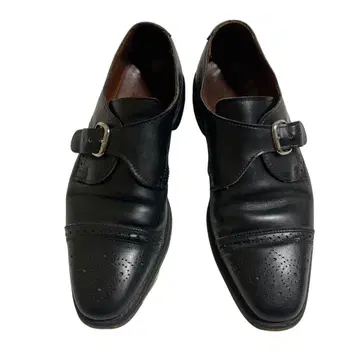 올드 USA제 아렌 에드몬즈 가죽 신발 몽크 스트랩 8하프