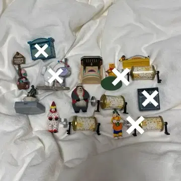 도쿄 디즈니 리조트 미니어처 피규어 컬렉션