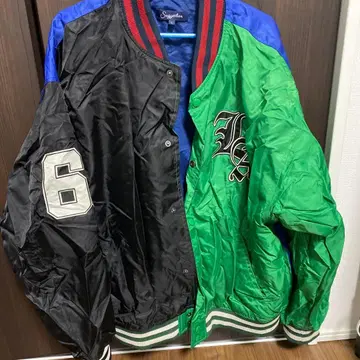 로스앤젤레스 자수 바시티 자켓 L 사이즈