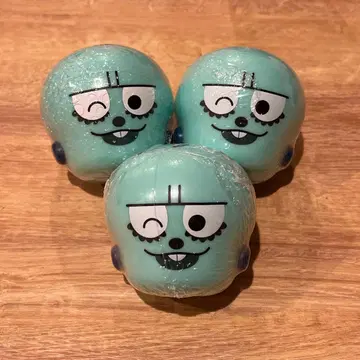 커다란 호빵맨 마스코트 프랑켄 로보 군 가챠 3개 세트