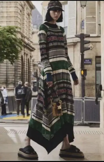 sacai 롱 니트 원피스 사카이 사이즈 3