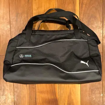 푸마 벤츠 AMG 페트로나스 F1 보스턴 백 블랙
