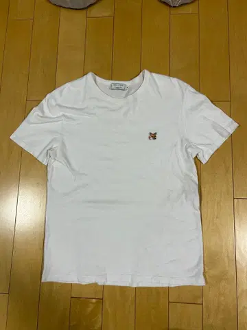 메종 키츠네 화이트 T셔츠