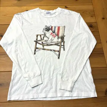 엔드리스 써머 tes 롱t셔츠 M 프렌치 불독