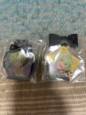 앙상블 스타즈 라메라메 피카피카 골드 아크릴 키링 토모에 히요리