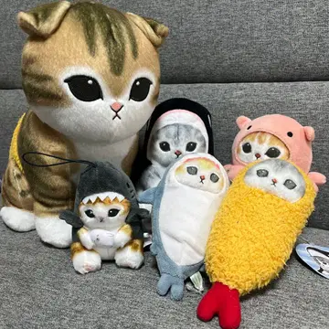 모프 샌드 봉제 인형 세트 mofusand