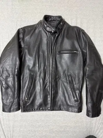 schott 쇼트 싱글 라이더 가죽 자켓 641 36